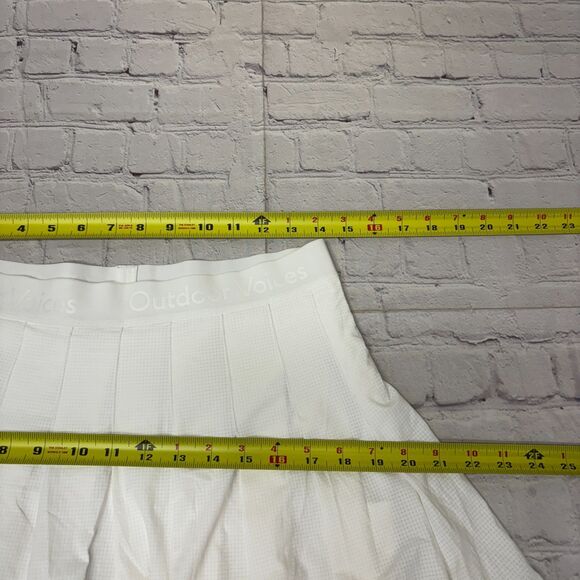 Outdoor Voices Women Golf Tennis Active Skort Skirt Size Large White C026 -16 - Picture 3 of 16